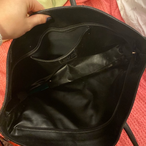 Black leather bag - Picture 4 of 6
